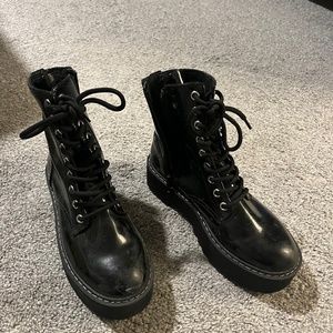 H & M Black Boots